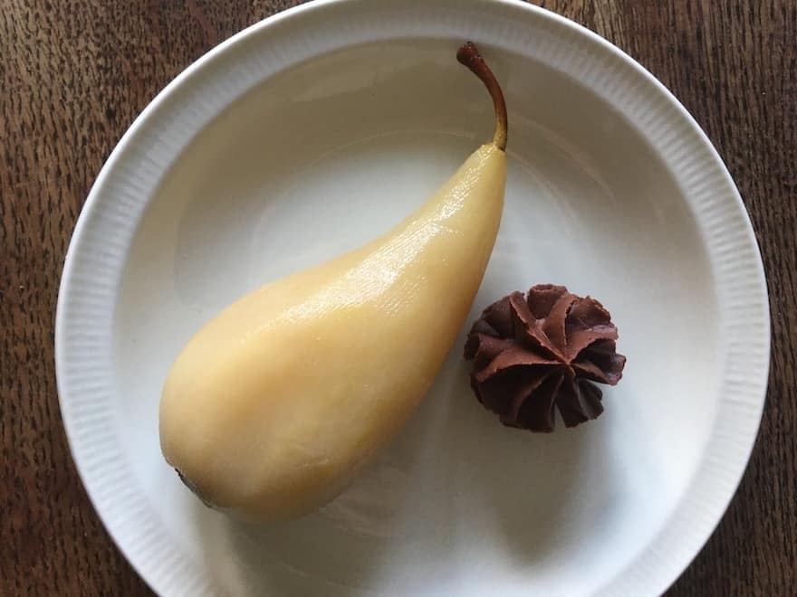 recette poire gingembre