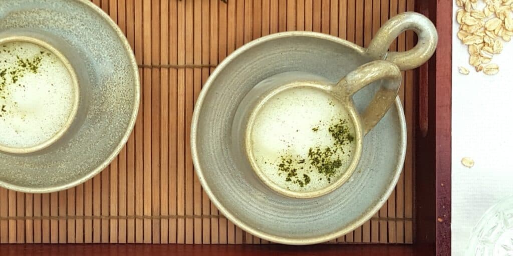 matcha latte crette