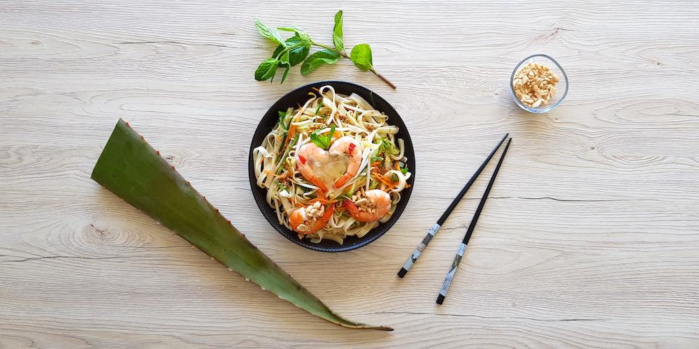 recette salade aloe vera