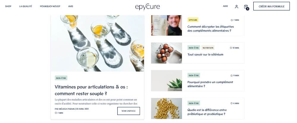 blog epycure