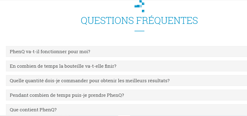 FAQ PhenQ